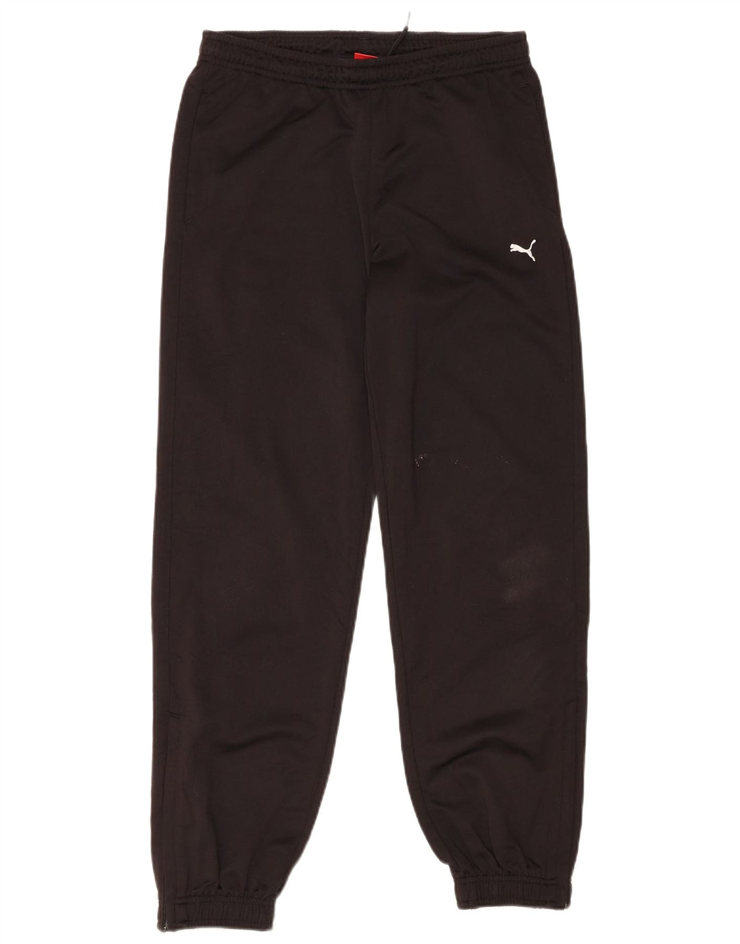 PUMA Boys Graphic Tracksuit Trousers Joggers 13-14 Years  Black Polyester
