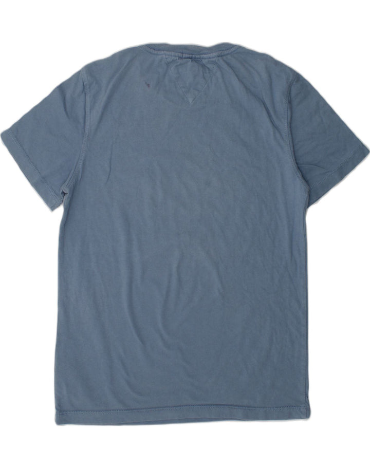 TOMMY HILFIGER Boys T-Shirt Top 11-12 Years Blue Cotton | Vintage Tommy Hilfiger | Thrift | Second-Hand Tommy Hilfiger | Used Clothing | Messina Hembry 