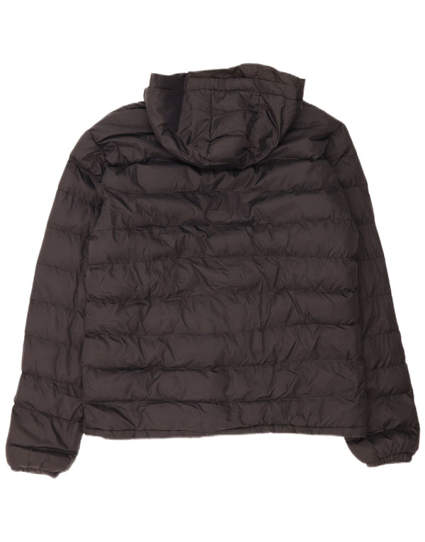 Ανδρικό μπουφάν με κουκούλα Mountain Warehouse UK 42 XL Μαύρο νάιλον