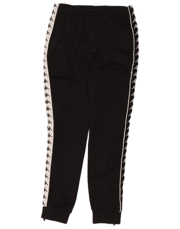 Kappa Γυναικεία φόρμα παντελόνι Joggers UK 10 Small Black Colourblock