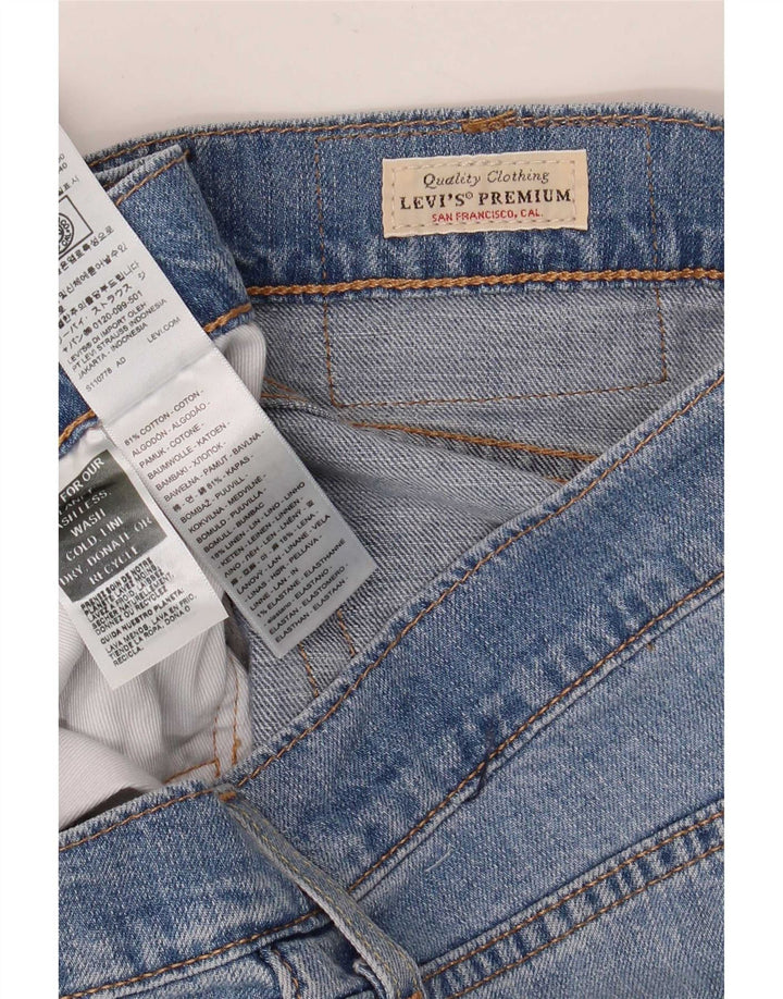 Levi's Mens 511 Slim Jeans W32 L30 Blue Cotton