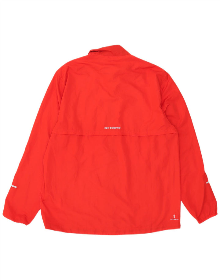 Ανδρική αθλητική φόρμα γραφικών New Balance Top Jacket XL Red Polyester