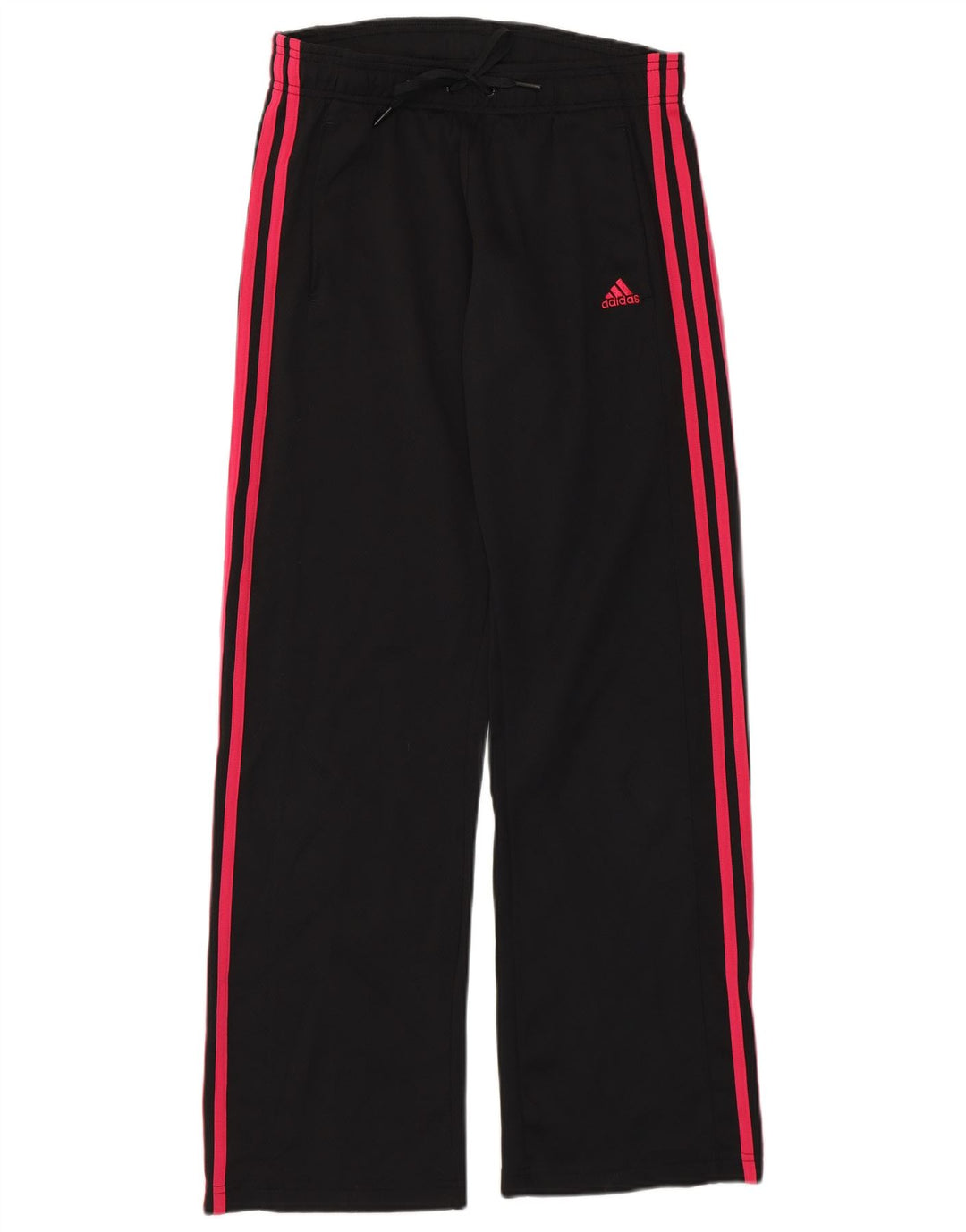 Γυναικεία αθλητική φόρμα Adidas Climalite Παντελόνι UK 10 Small Black Polyester