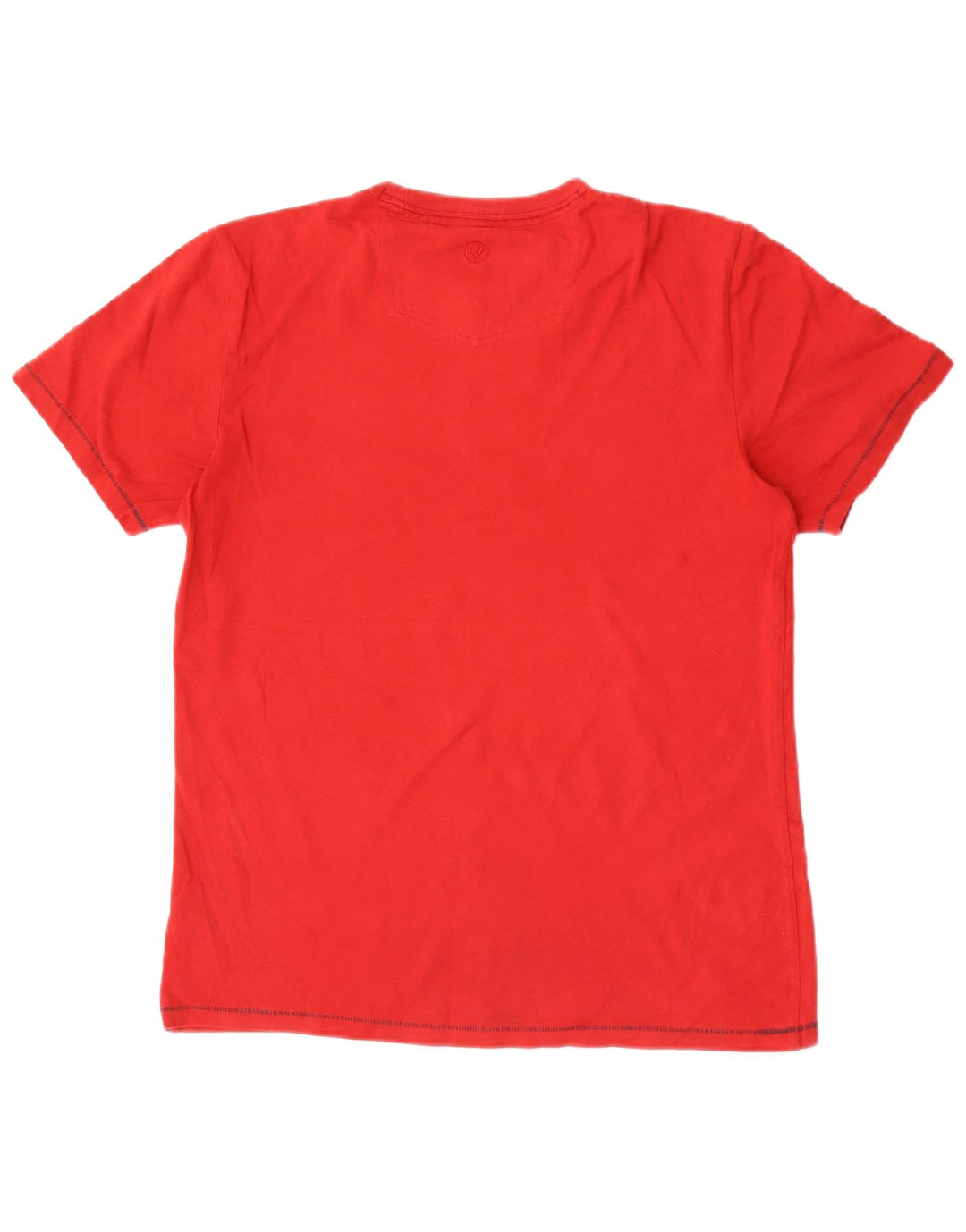 Ανδρικό γραφικό T-Shirt Fat Face Top Μεσαίο κόκκινο βαμβακερό