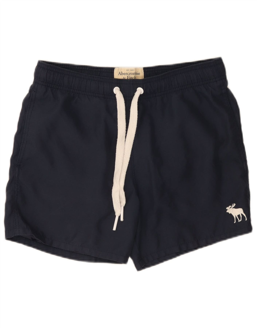 Ανδρικά σορτς κολύμβησης Abercrombie & Fitch Small Navy Blue Polyester