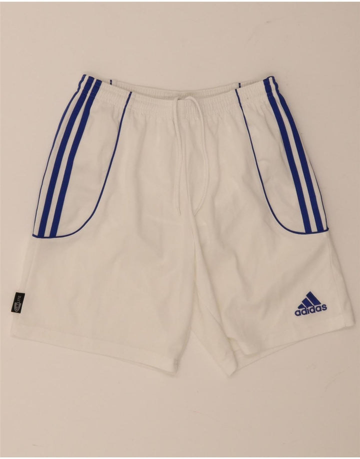 Ανδρικό αθλητικό σορτς Adidas Climalite Small White Colourblock Polyester