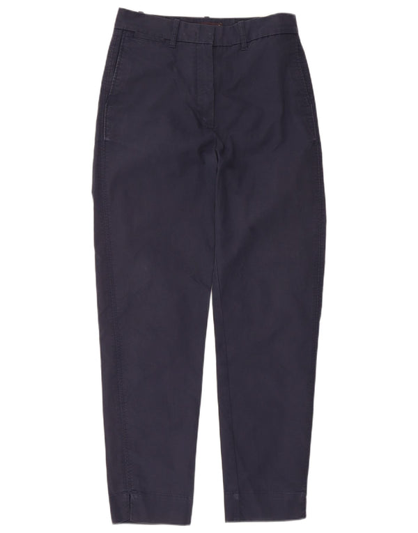 Marks & Spencer Γυναικείο ψηλόμεσο παντελόνι Chino UK 8 Small W28 L27 Navy Bl