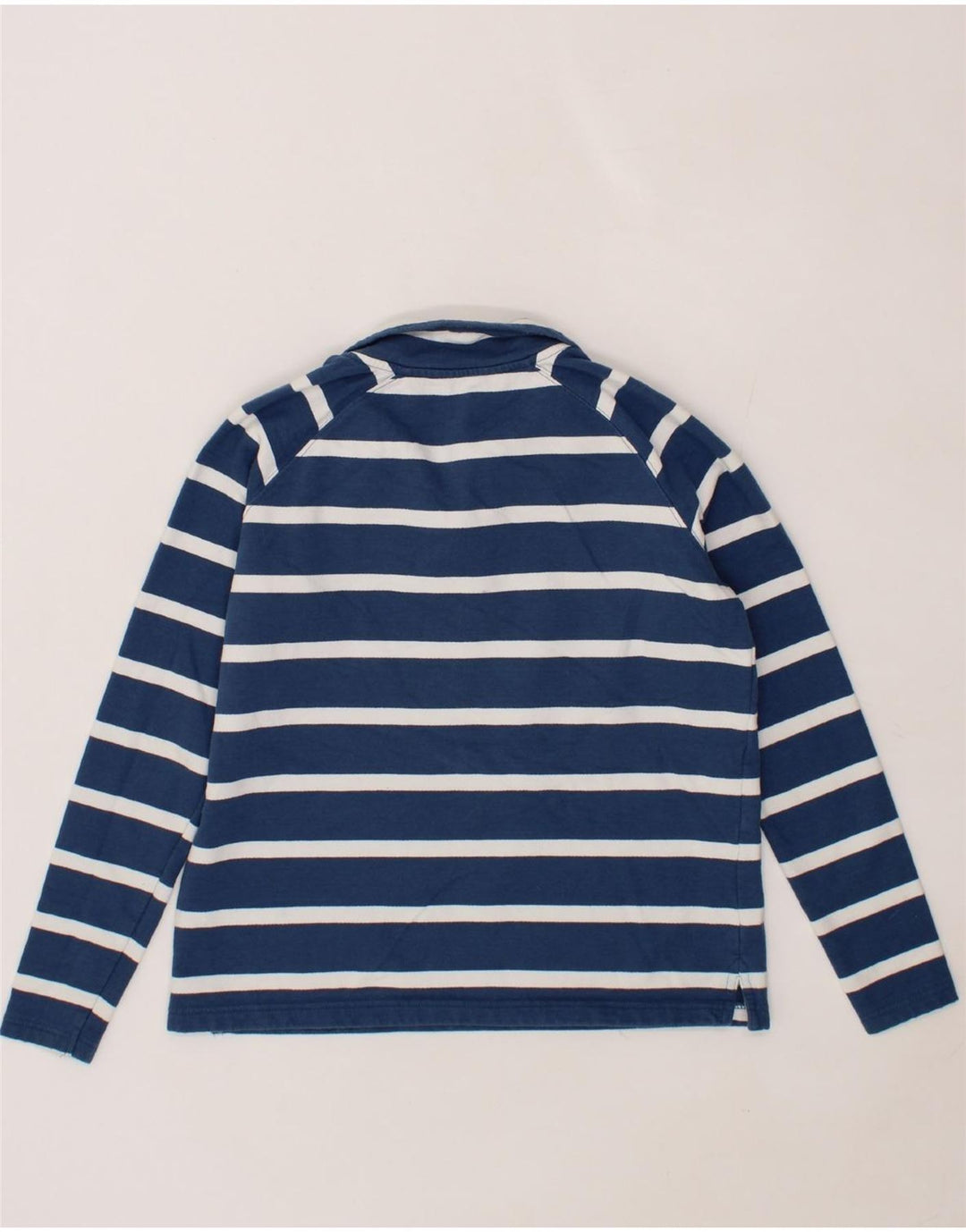 MOUNTAIN WAREHOUSE Womens Sweatshirt Jumper UK 10 Small Navy Blue Striped Vintage Mountain Warehouse and Second-Hand Mountain Warehouse from Messina Hembry 