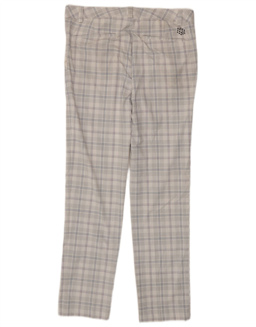Ανδρικό παντελόνι Chino PUMA Slim W34 L34 White Check Polyester