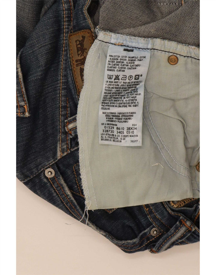 Γυναικείο τζιν ίσιο Levi's W28 L34 Μπλε βαμβακερό