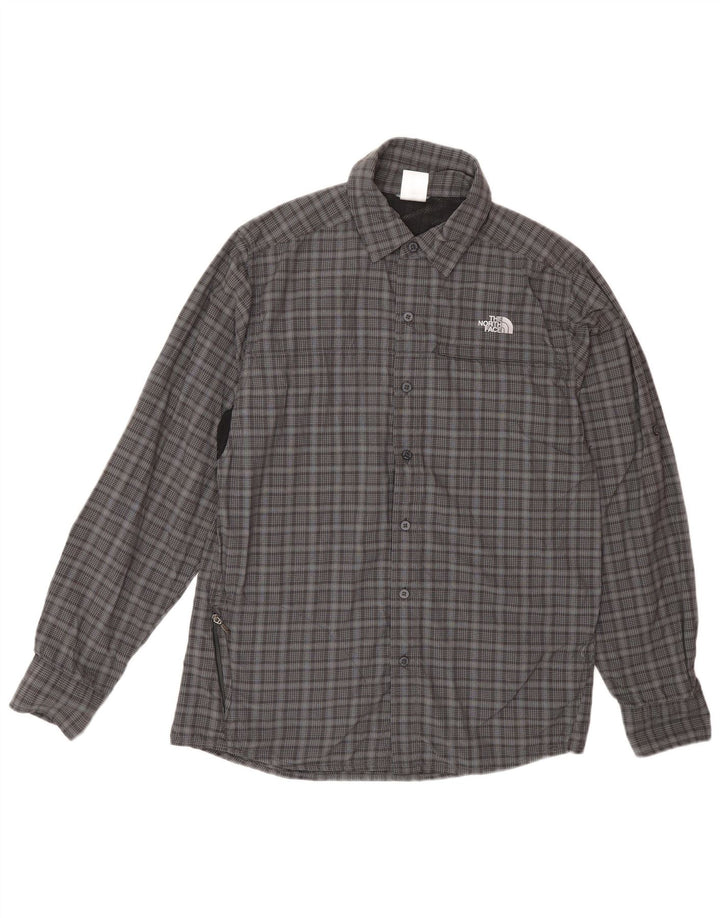 THE NORTH FACE Ανδρικό πουκάμισο Small Grey Check Nylon