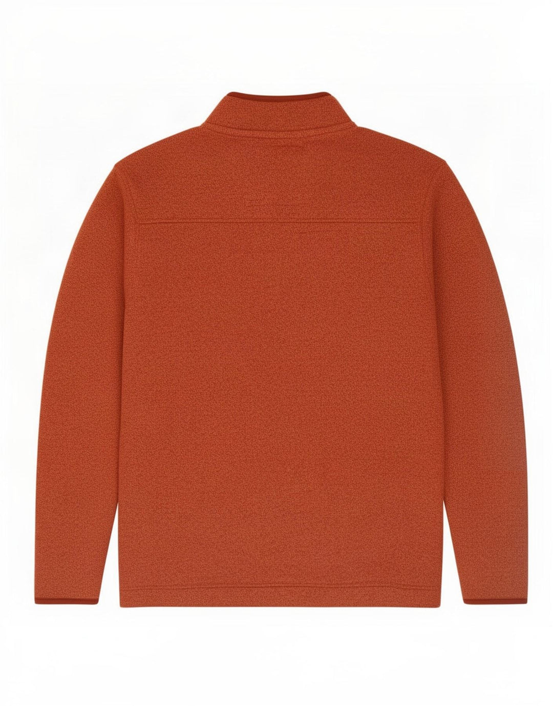 Weird Fish ανδρικό φούτερ με φερμουάρ Jumper XL Brown Flecked Polyester