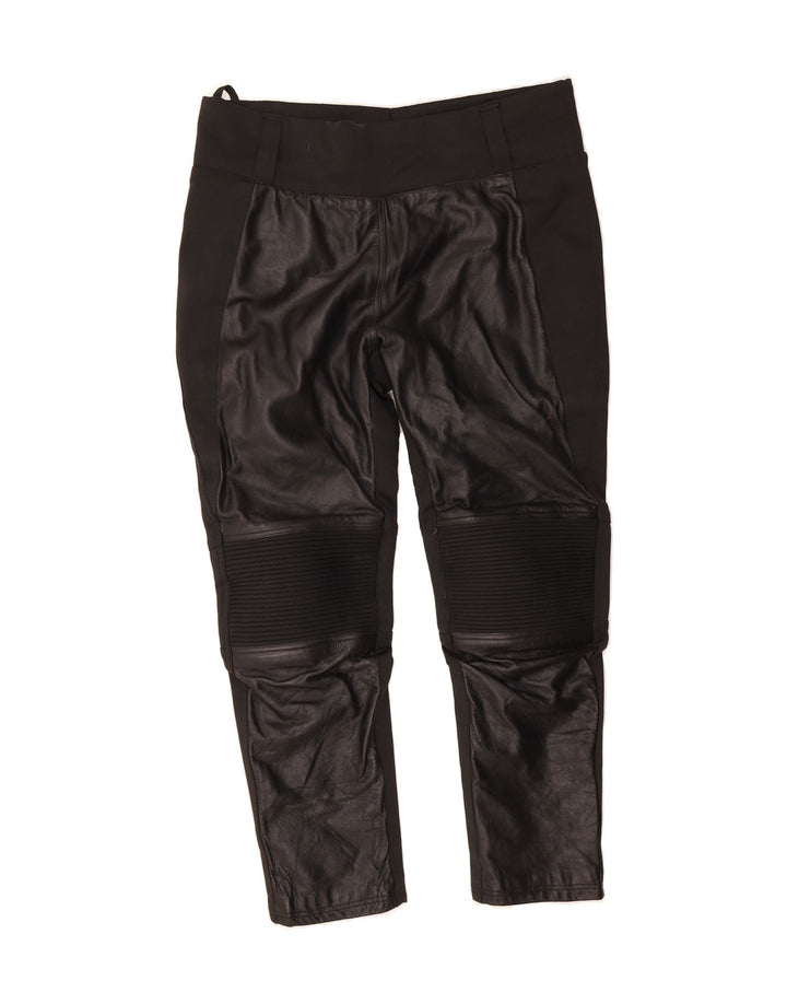 BUSE Womens Moto Racer Trousers W24 L27 Black Polyester Vintage Buse and Second-Hand Buse from Messina Hembry 