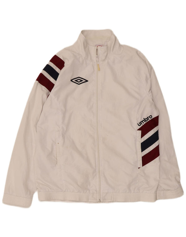 Ανδρική φόρμα Umbro Top Jacket XL White Colourblock Polyester Sports