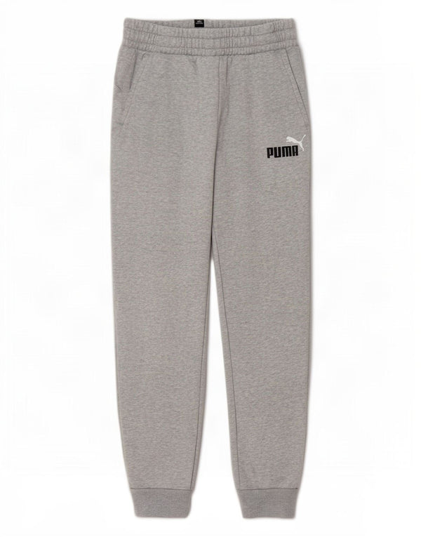 Puma Boys Graphic αθλητική φόρμα παντελόνι Joggers 11-12 ετών Grey Flecked