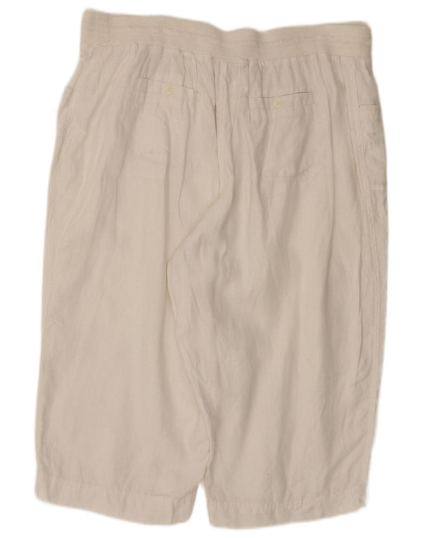 Marks & Spencer Γυναικείο Σορτς Βερμούδα UK 18 XL W36 Λευκό