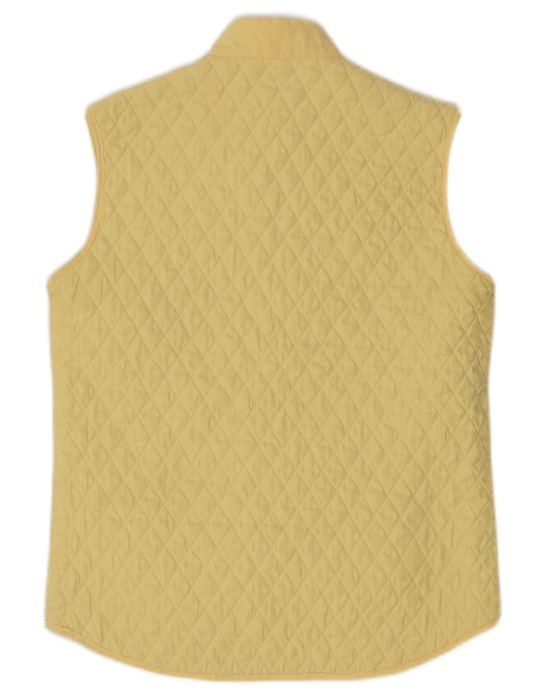 Conte of Florence Γυναικείο καπιτονέ Gilet IT 40 Μικρός κίτρινος πολυεστέρας