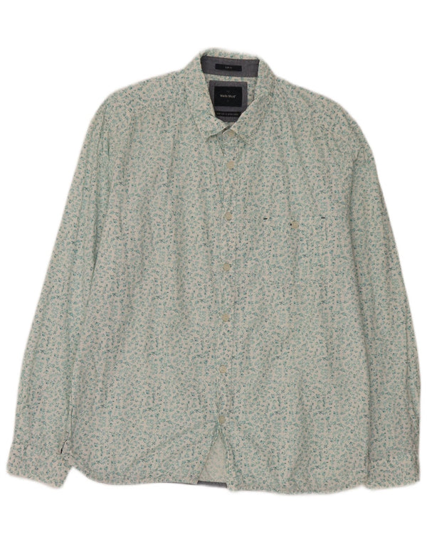 White Stuff Ανδρικό πουκάμισο Slim Fit XL Floral Βαμβακερό