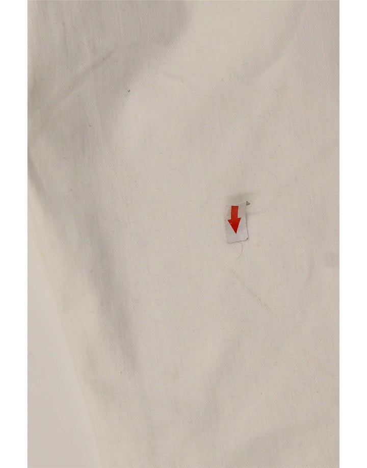 Gap Γυναικείο Slim Jeans W26 L26 Λευκό βαμβακερό