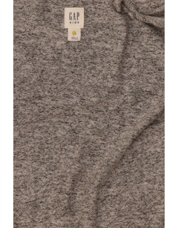 Πουλόβερ ανοιχτή ζακέτα Gap Girls 8-9 ετών Medium Grey Rayon