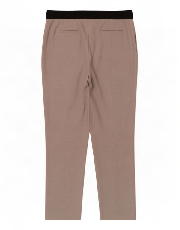 Zara γυναικείο παντελόνι Chino με κωνικό ψηλόμεσο 2XL W34 L27 Μπεζ