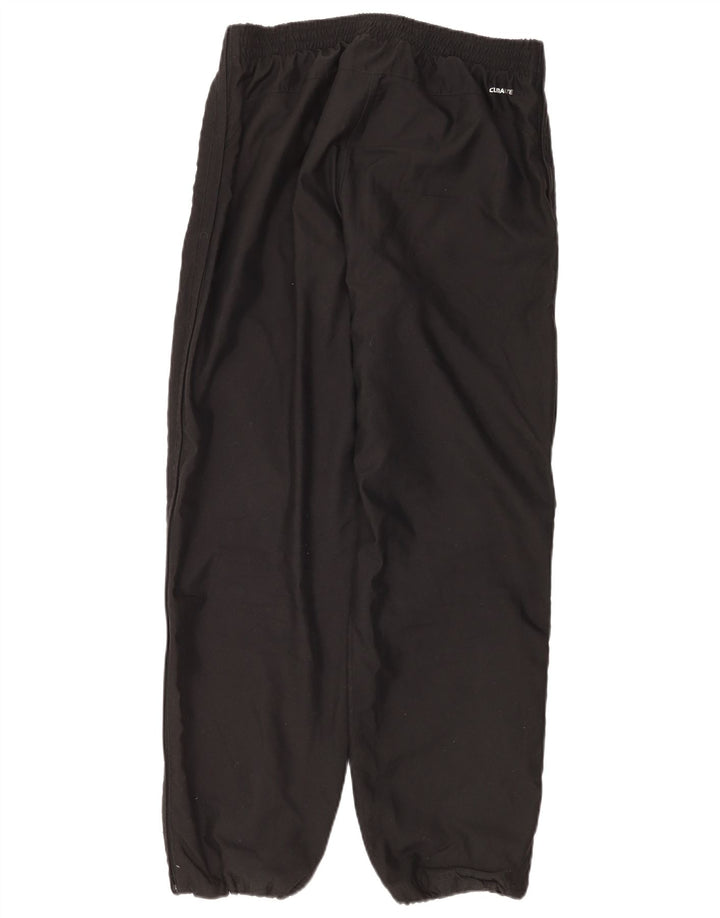 Ανδρική φόρμα ADIDAS Climalite Παντελόνι Joggers Μεσαίου Μαύρου Πολυεστέρα