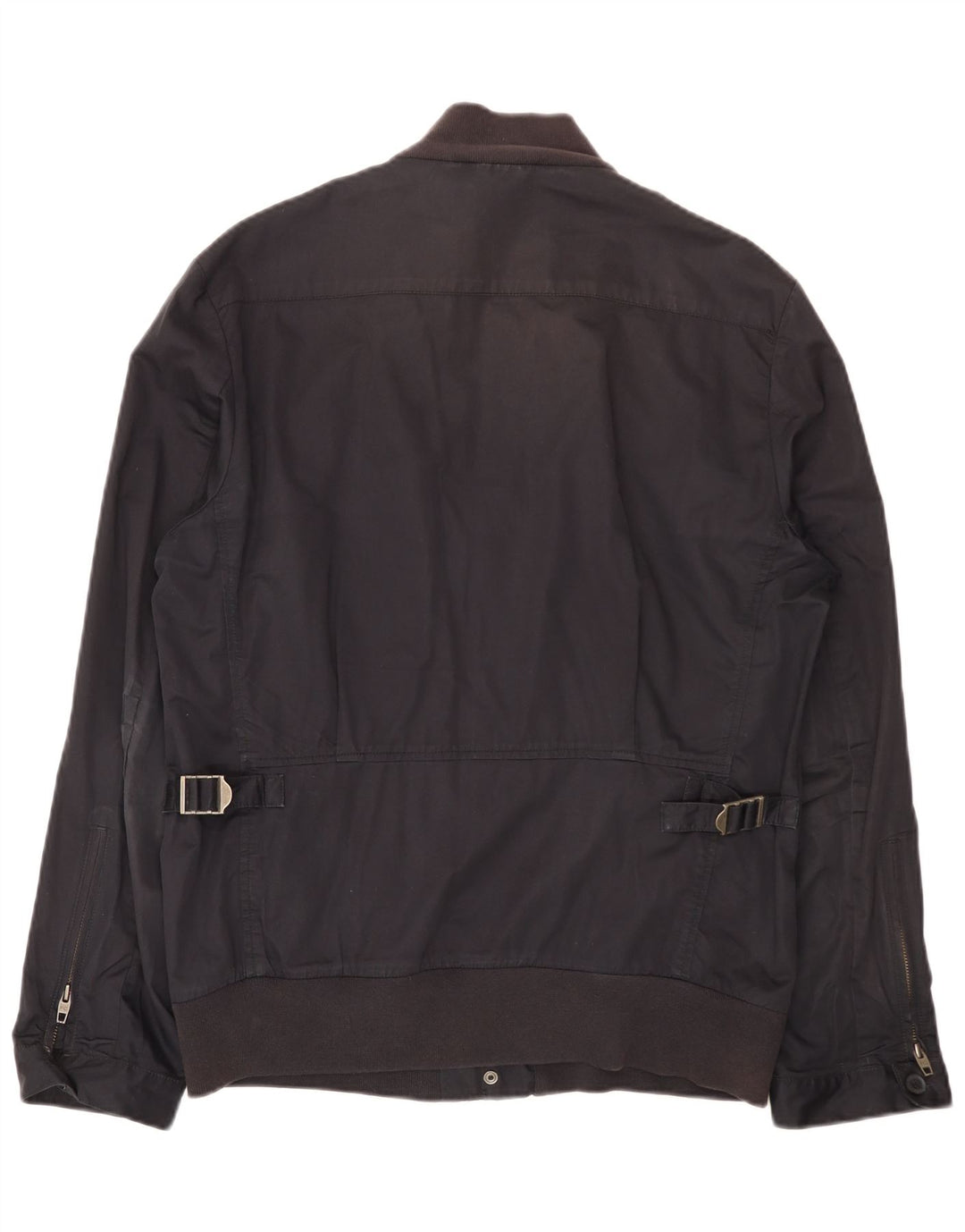French Connection Ανδρικό μπουφάν UK 40 Large Navy Blue από βαμβάκι
