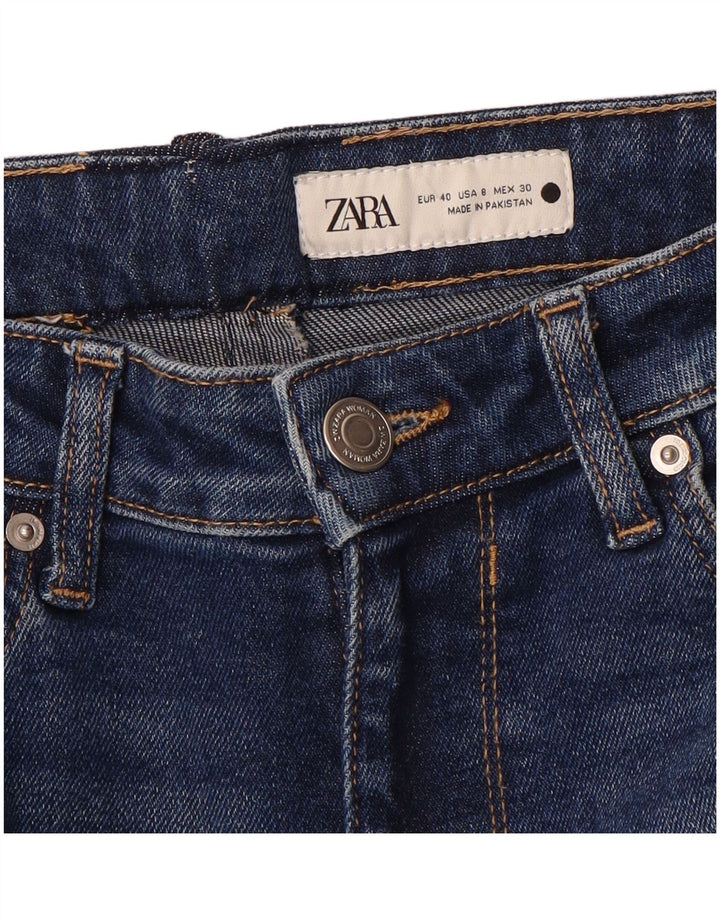 Zara Γυναικείο Skinny Jeans EU 40 Medium W30 L28 Blue