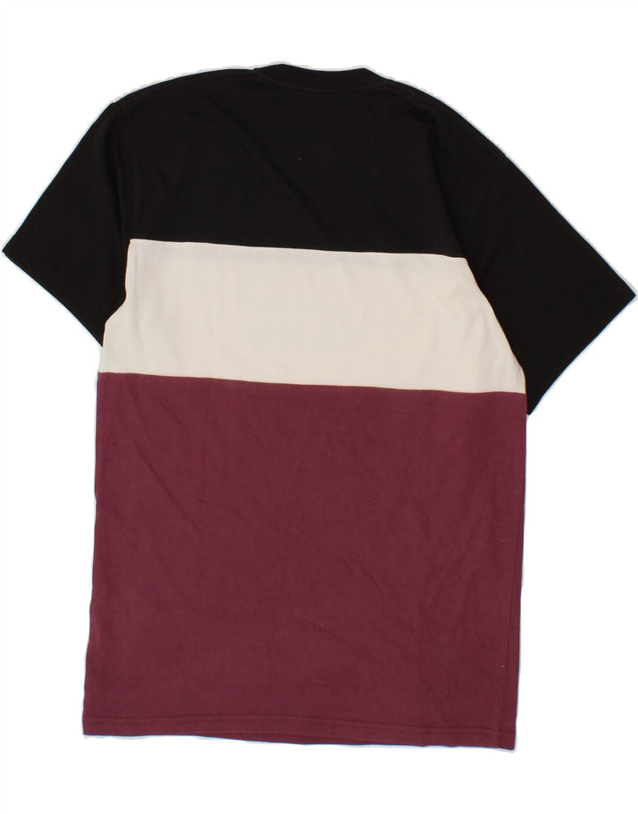VANS Mens Graphic T-Shirt Top Medium Black Colourblock Cotton Vintage Vans and Second-Hand Vans from Messina Hembry 