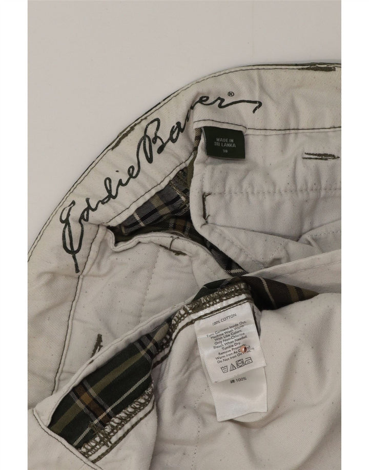 Ανδρικό σορτς Cargo EDDIE BAUER W38 XL Χακί Check Cotton