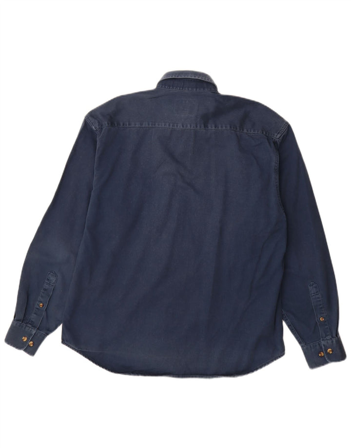 Ανδρικό πουκάμισο Dickies Βαμβακερό μεσαίο ναυτικό