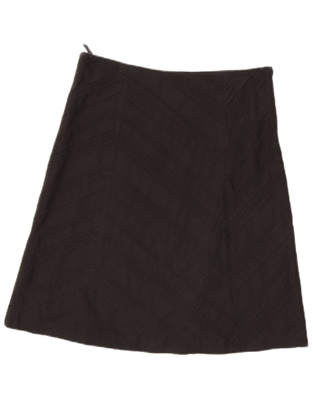 Esprit Γυναικεία Φούστα Α-γραμμής UK 10 Small W30 Μαύρη Βαμβακερή
