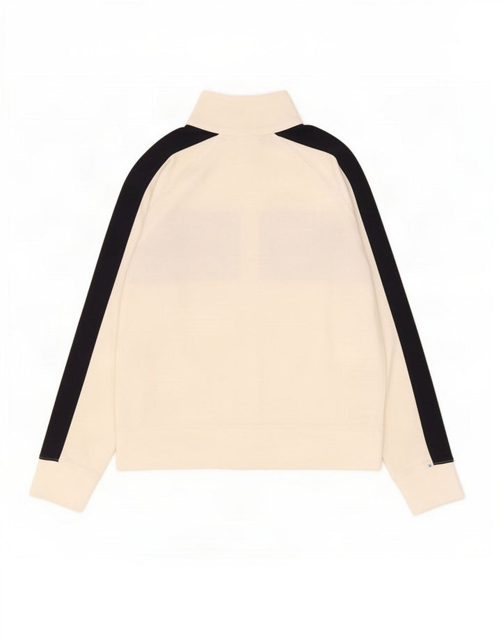 Champion Γυναικεία αθλητική φόρμα γραφικών Top Jacket UK 12 Medium White Colourblock