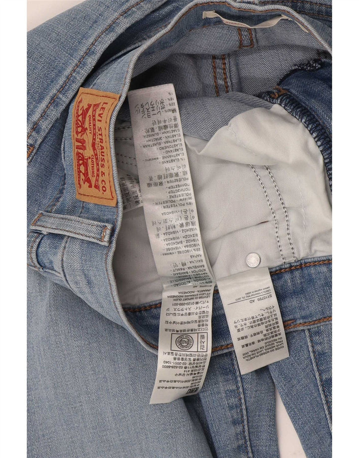 Levi's Womens 314 Shaping Straight Jeans W28 L32 Μπλε βαμβακερό