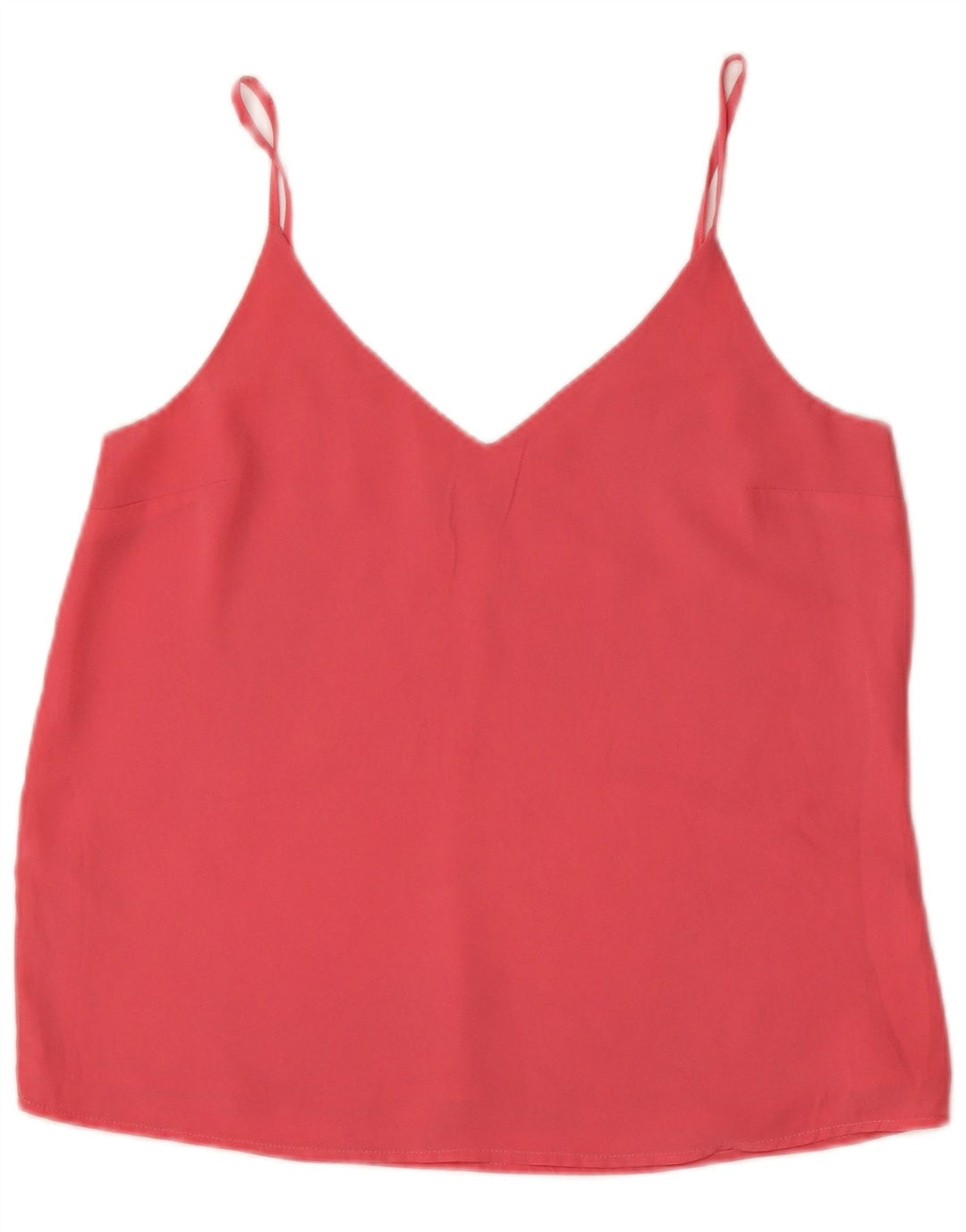 Oasis Womens Cami Top UK 12 Medium Pink Polyester