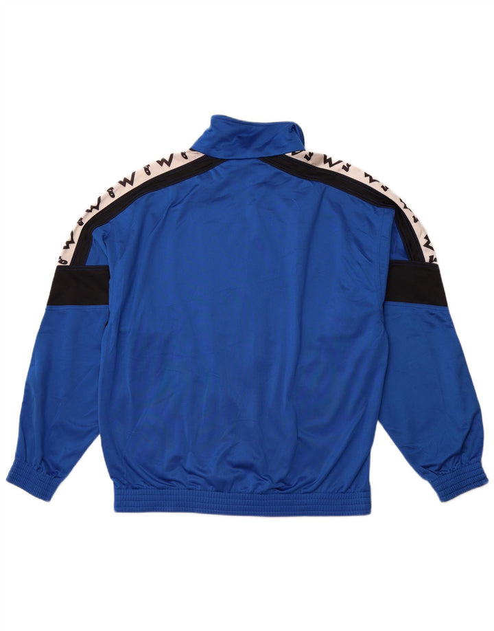 Ανδρική αθλητική φόρμα γραφικών LOTTO Top Jacket 2XL Blue Colourblock Polyester