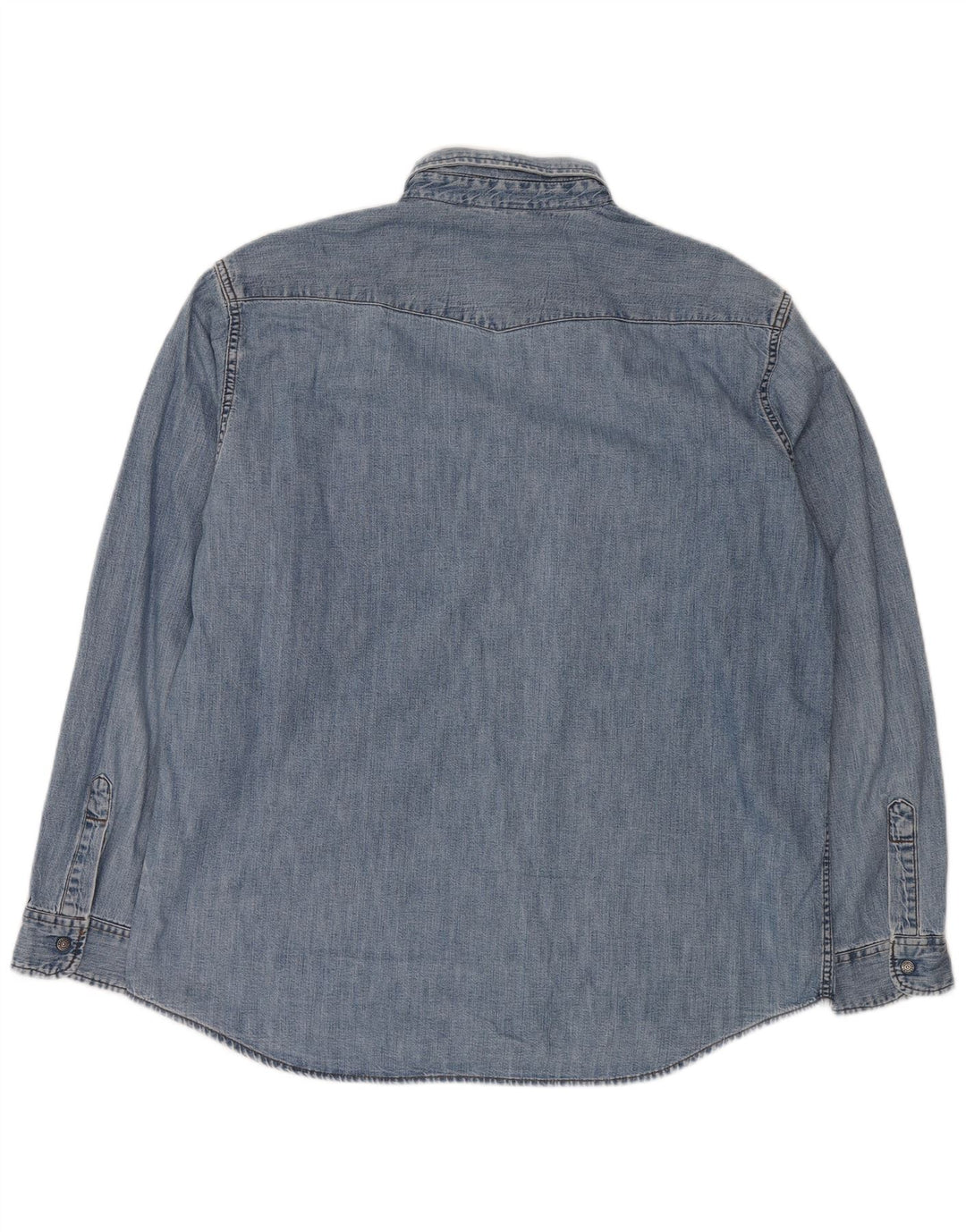 Carrera Ανδρικό τζιν πουκάμισο Western 2XL Blue Cotton Classic