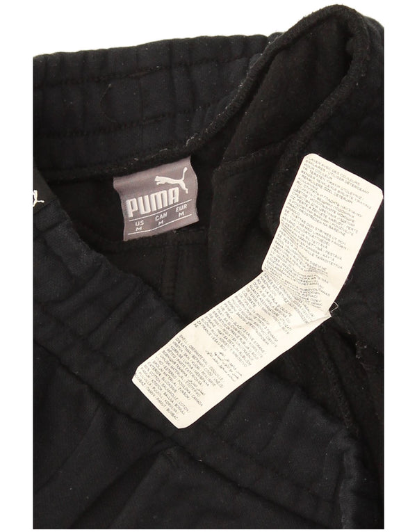 Ανδρική φόρμα Puma Παντελόνι Joggers Μεσαίο μαύρο βαμβακερό