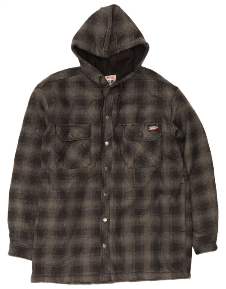 Ανδρικό πουκάμισο Dickies με κουκούλα ξυλοκόπο UK 38/40 Μεσαίο γκρι από πολυεστέρα