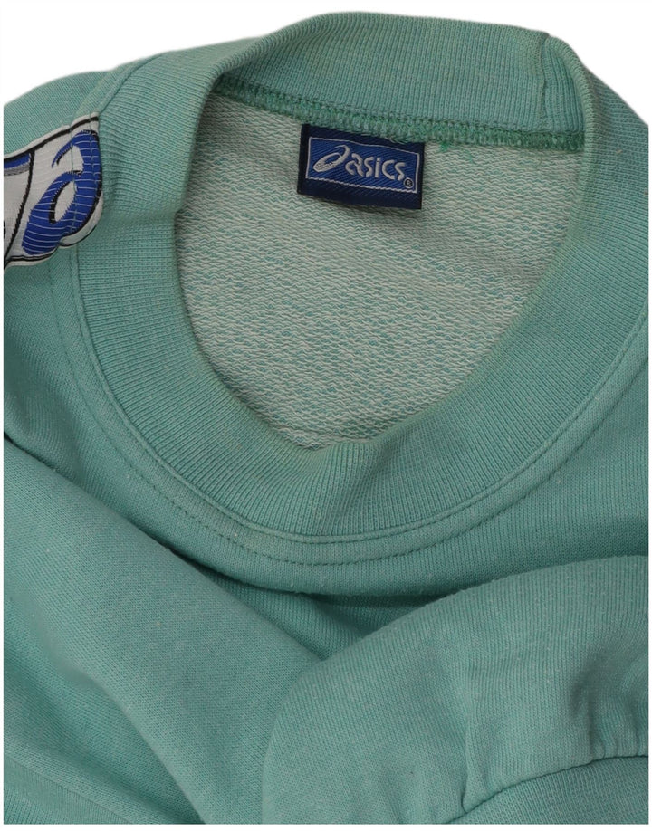 Ανδρικό γραφικό μπλουζάκι Asics Top Medium Turquoise