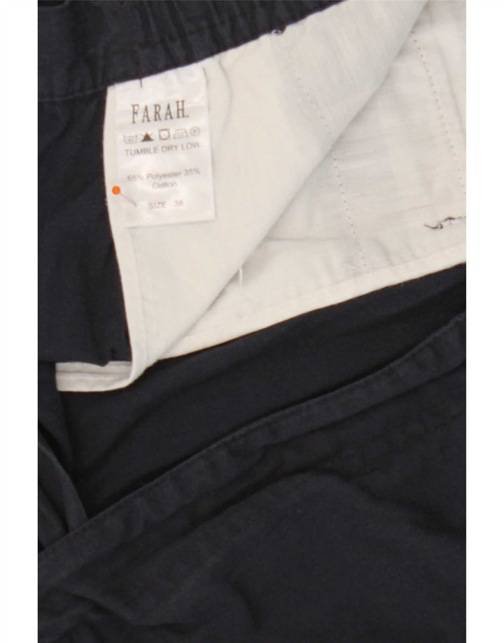 Farah Ανδρικό σορτς Chino W38 XL Navy Blue Polyester
