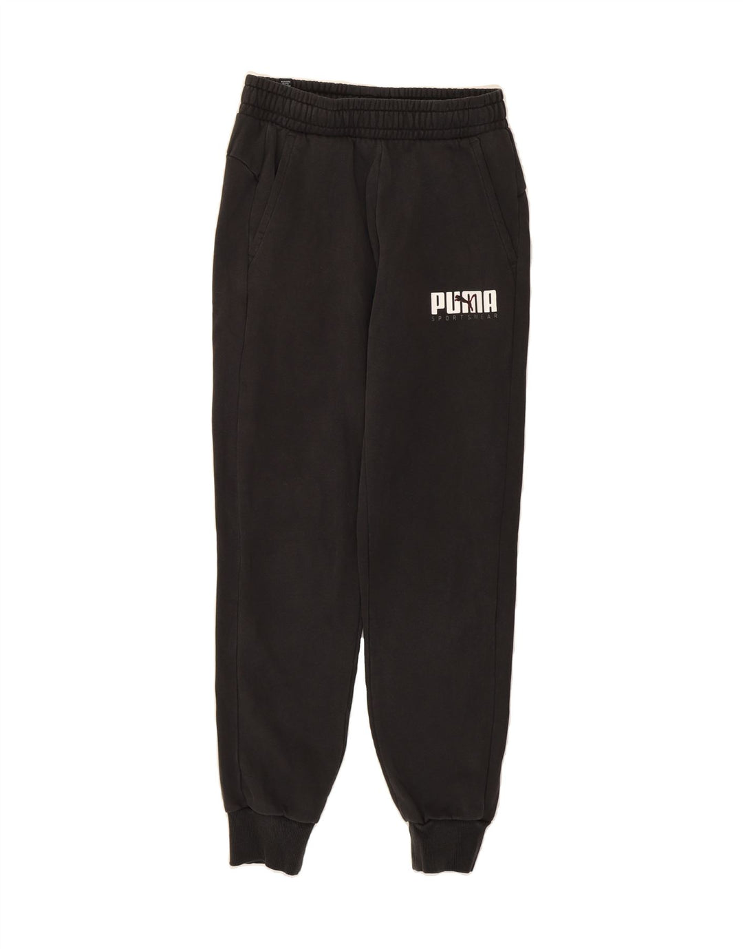 PUMA Mens Hooded Graphic Full Tracksuit Small Black Vintage Puma and Second-Hand Puma from Messina Hembry 