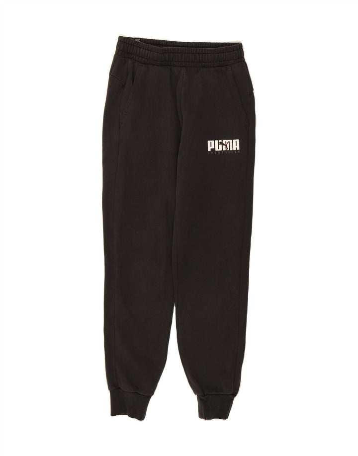 PUMA Mens Hooded Graphic Full Tracksuit Small Black Vintage Puma and Second-Hand Puma from Messina Hembry 