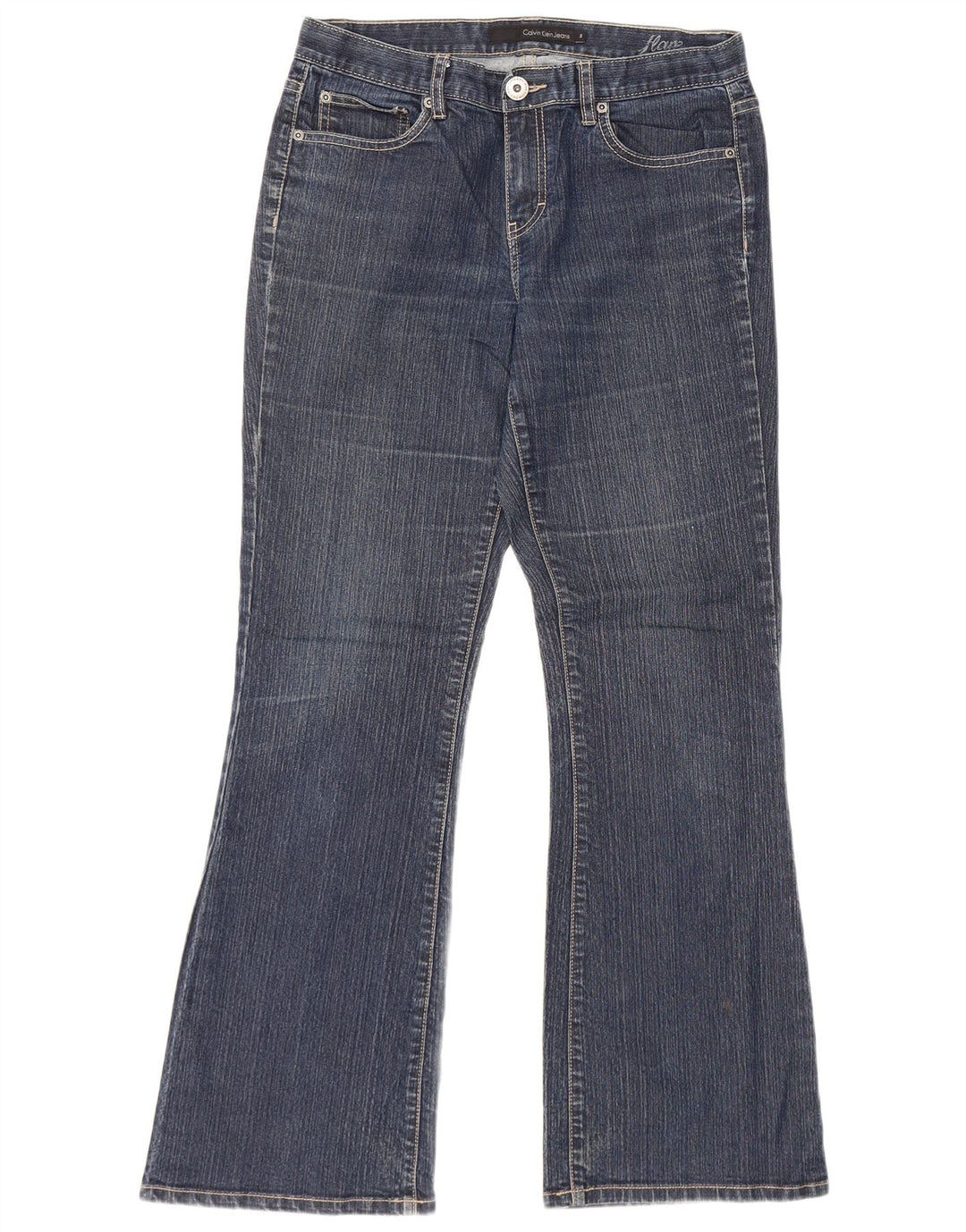 CALVIN KLEIN Γυναικείο τζιν US 8 Medium W32 L31 Navy Blue Cotton