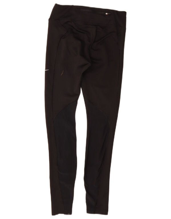 Γυναικεία κολάν NIKE Dri Fit UK 8 Small Black Polyester