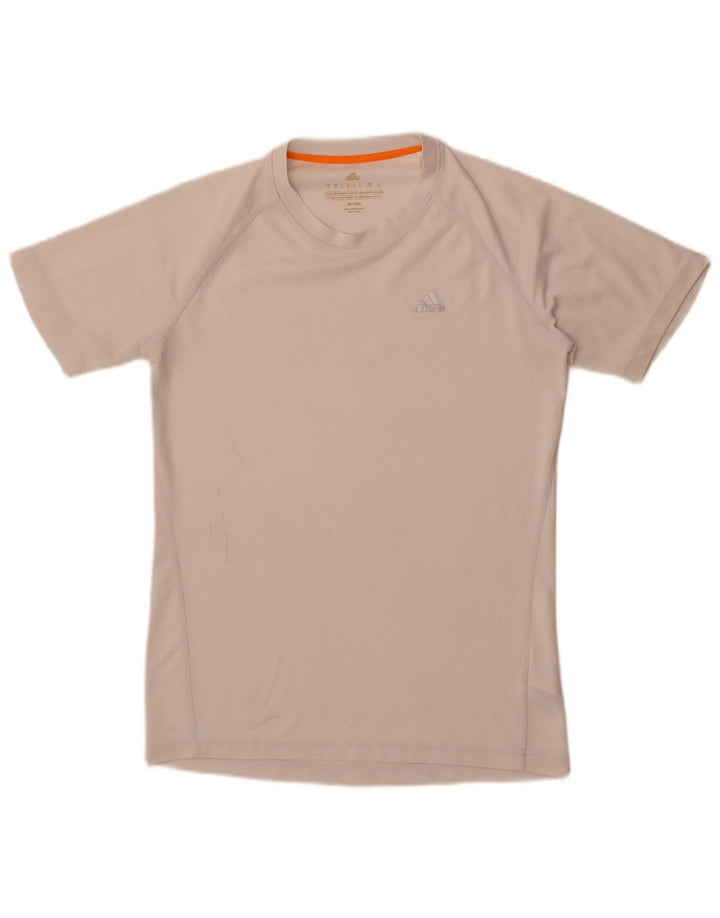 Adidas Ανδρικό T-Shirt Climalite Top Small White Polyester
