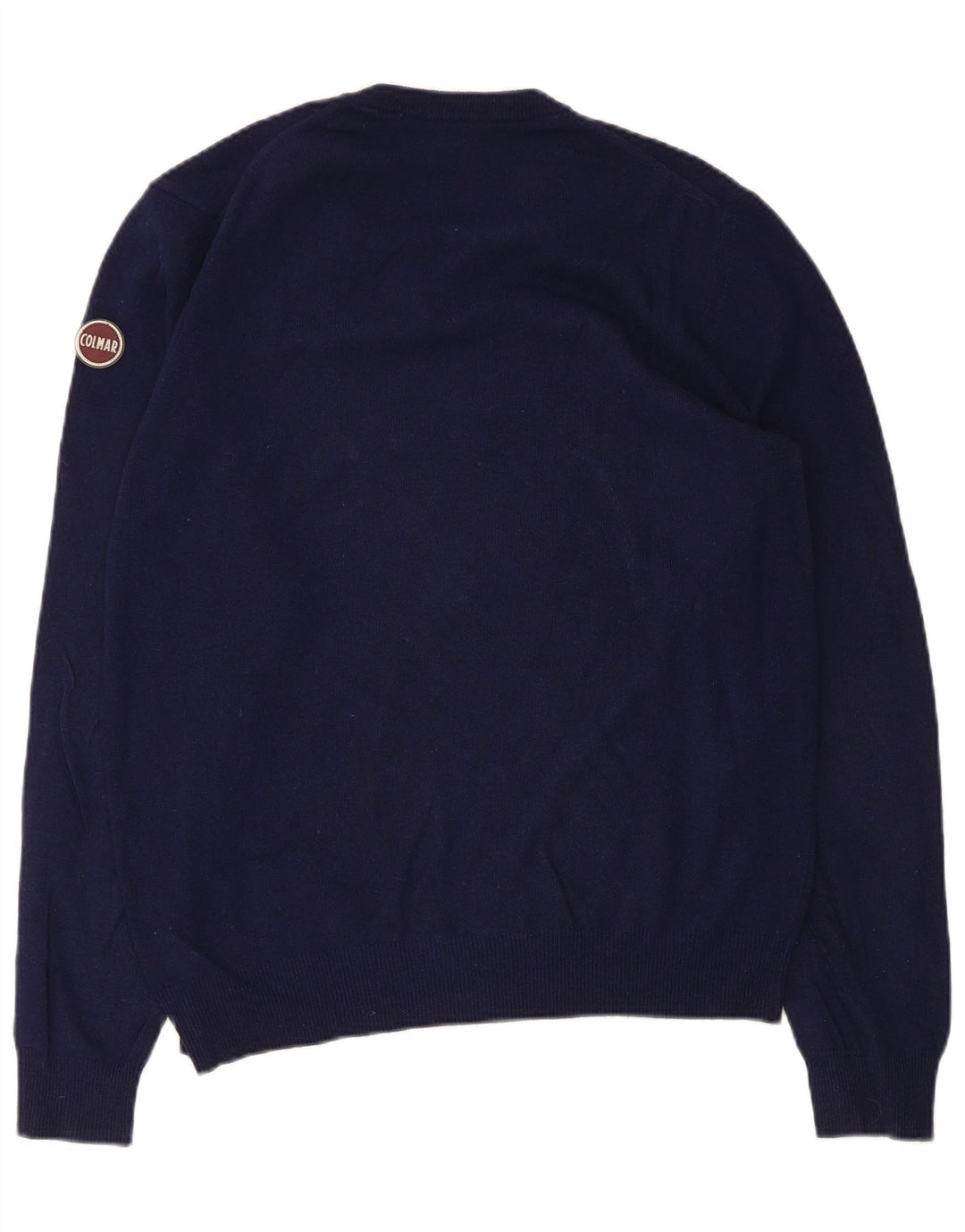Γυναικείο πουλόβερ Colmar με V λαιμόκοψη UK 16 Large Navy Blue