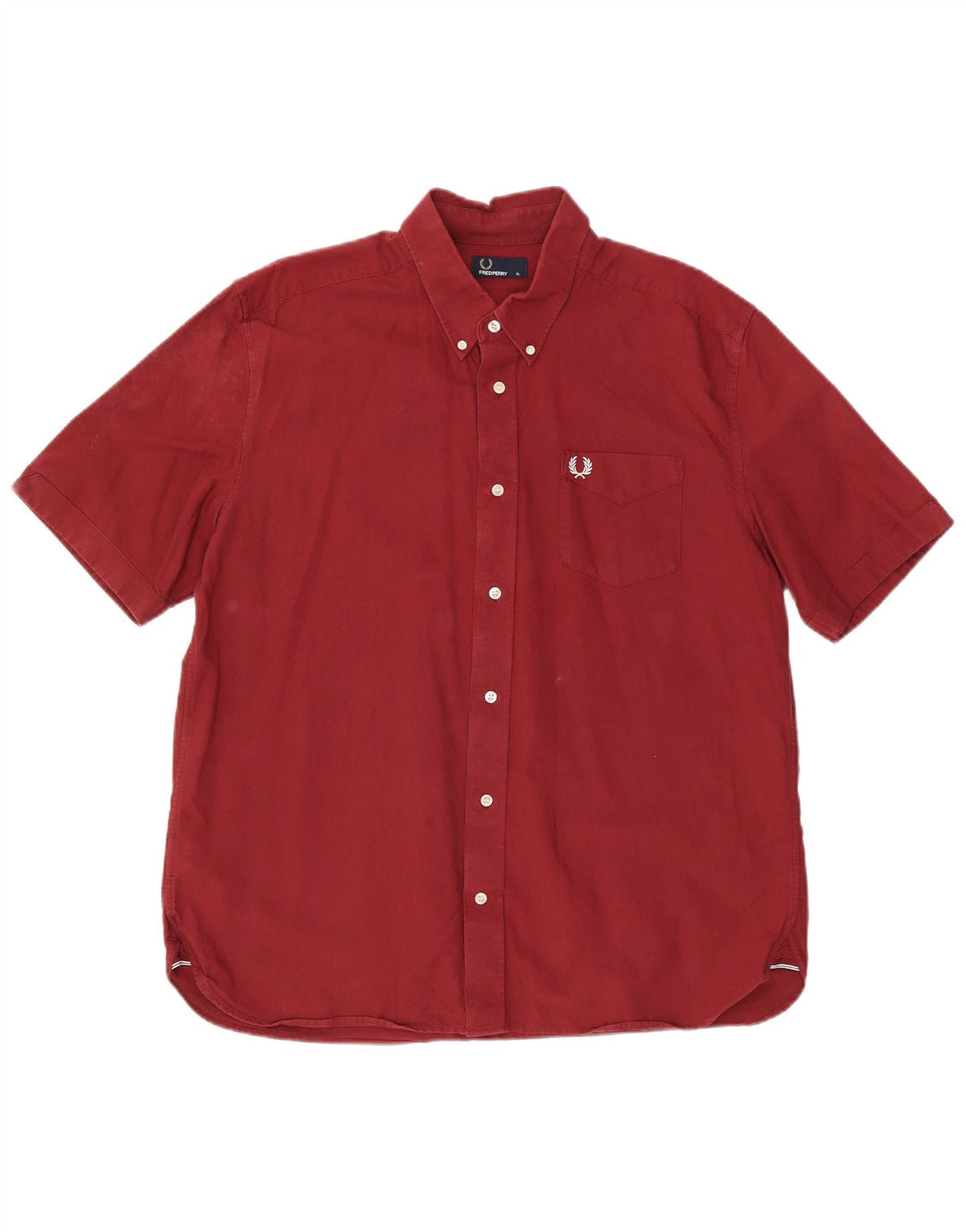 Fred Perry Ανδρικό κοντομάνικο πουκάμισο XL βαμβακερό βαμβακερό