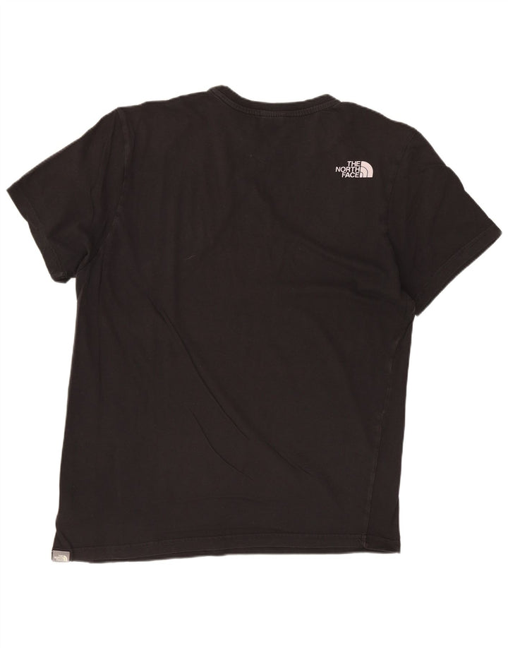 Ανδρικό T-Shirt North Face Top Μεσαίο μαύρο βαμβακερό