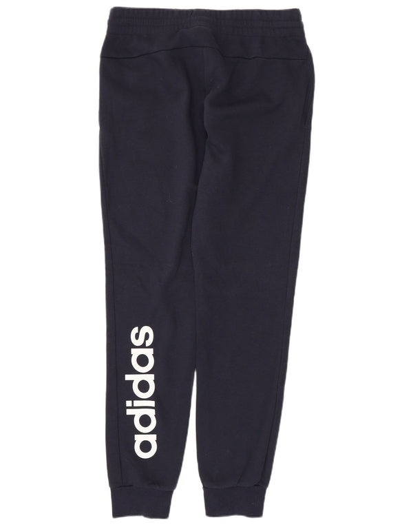 Γυναικεία αθλητική φόρμα ADIDAS Παντελόνι Joggers UK 12/14 Medium Navy Blue